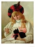 The Favourites, 1895 Art Giclee Poster Print by Charles Henry Blair, 18x24