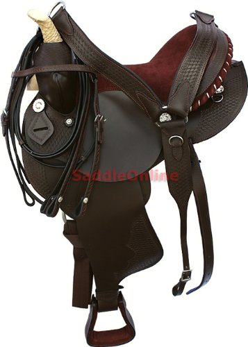 Barrel Racing / Western Trail Horse Saddle 14