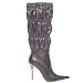 Bronx Women's Leather Parachute Knee Boots (H8003)