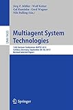 Multiagent system technologies : 13th German Conference, MATES 2015, Cottbus, Germany, September 28-30, 2015, revised selected papers