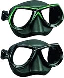 Sporasub Star Spearfishing Black Silicone Scuba Mask
