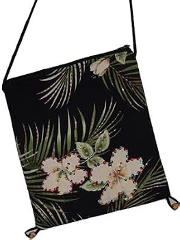 Passport Purse-Palm Black