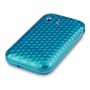 SAMSUNG GALAXY Y S5360 TPU SILIKON H�LLE CASE COVER IN BLAU, QUBITS RETAIL VERPACKUNG