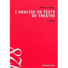 L'analyse du texte de th��tre