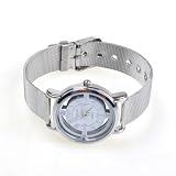 BestDealUSA NEW Water Resistant Steel Rotary Dial Quartz Wrist Watch for Women