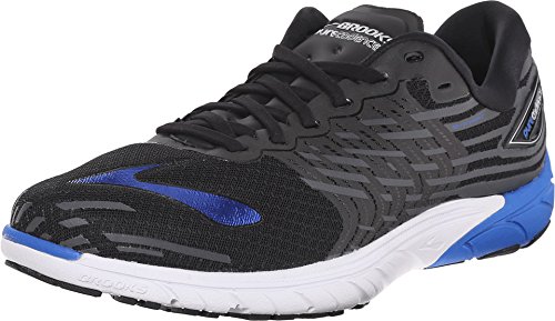 Brooks Men's PureCadence 5 Black/Electric Brooks Blue/Anthracite Sneaker 11 D (M)