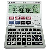 New-Canon FN600 - FN600 Interactive Financial Calculator, 12-Digit LCD - CN ....