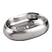 iDesign Nogu Metal Saver, Holder Tray for Bathroom Counter, Shower, Kitchen, 4