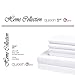 Microfiber Sheet Set Quality Bedding 1800 Count Series 6 Piece Classic Soft Bed Linens Designed To Add An Elegant Touch To Your Bedroom (Queen, White)