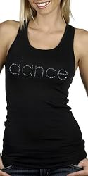 Dance Rhinestone Tank