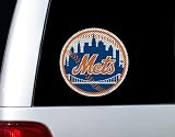 New York Mets Car Window Graphic Die Cut Film