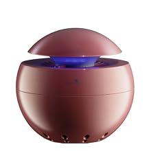 Tabletop HEPA Air Purifier, Pink