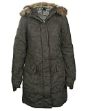 Bench Parka mit Kunstfellkapuze, ardwick green