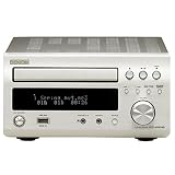 Denon RCDM38DAB-SILVER CD Receiver With DAB and iPod iPhone Via USB Playback in Silver