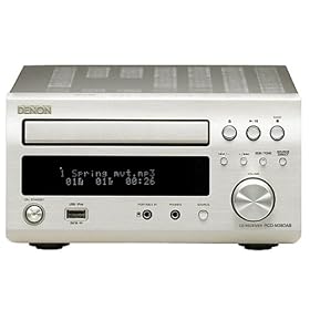 Denon RCDM38DAB-SILVER CD Receiver With DAB & iPod/iPhone Via USB Playback in Silver