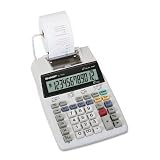 ~:~ SHARP ELECTRONICS CORP. ~:~ EL-1750V Compact Desktop Calculator, 12-Digit LCD, Two-Color Printing, Black/Red