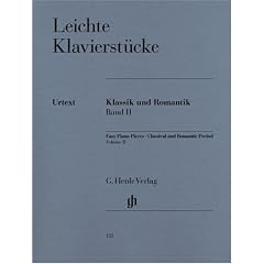 Leichte Klavierst�cke, Klassik und Romantik Band II - leicht / mittelschwer -
