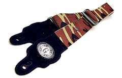 Camouflage 'Hemp Series' Hemp Guitar Strap for Electric/Acoustic/Bass Guitar