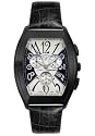 Men's Jumbo Chronograph Black Leather