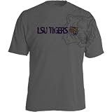 Level Wear LSU Tigers Vintage Logo Target T-Shirt Large