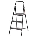 Black &amp; Decker BXL4260-03 Three Step Steel Step Stool, 225-Pound Capacity