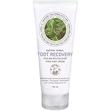 Napiers Foot Recovery Cooling Cream 100ml - Natural Herbal Treatment for Tired, Sore, Rough Feet