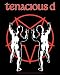 Tenacious D - Naked with Pentagram Logo (Rush Parody) - Sticker / Decal