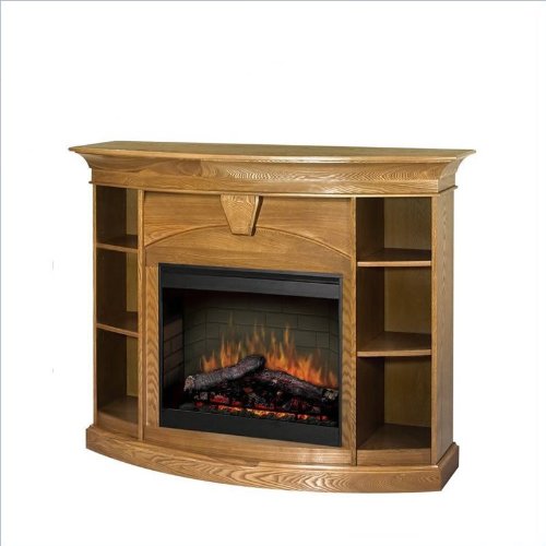 41mRlx4U4fL Dimplex Devon Free Standing Electric Fireplace in Oak