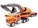 1/32 SCALE DIECAST PETERBILT 379 CONSTRUCTION TRAILER