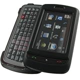 LG XENON GR500 RUBBERIZED HARD CASE - BLACK