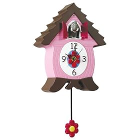 Cuckoo Clock for Kids Wall Clock Elephant Coo Coo Clocks