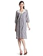 (アースミュージックアンドエコロジー)earth music&ecology ワンピース Gingham Check/7OP 18121H30000