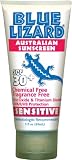 Blue Lizard Sunscreen Sensitive chemical frr, Fragrance free,