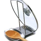 Progressive International Stainless Steel Lid and Spoon Rest