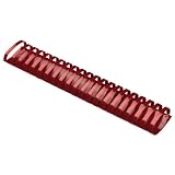 Produkt-Bild: Hama Plastikbinder&uuml;cken oval mit 21 Ringen 32 mm (25 St&uuml;ck) rot