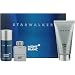 Montblanc Starwalker by Montblanc for Men 3 Piece Travel Set Includes: 0.17 oz Miniature Collectible + 1.7 oz Shower Breeze + 0.7 oz Deodorant Stick