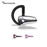 SouthWing SH310 Wireless Bluetooth Headset, 3 Color Covers (7 Hr Talk 340 Standby)