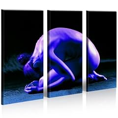 From Within Kunst Akt Erotik Feng Shui Yoga Wandbild * Bilder auf Leinwand fertig gerahmt auf Holzrahmen - Lounge Bild mit Bilderrahmen - ein Edel Poster als Leinwand Kunstdruck - Wandbild mit Rahmen modernes Keilrahmenbild - farbenfrohe und intensive Impressionen f�r Ihr Wohnzimmer B�ro Lounge K�che Schlafzimmer usw. Abstrakte Kunst Pop Art