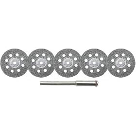 SE Diamond Cutting Disc - 5 Pc Set (1/8 Shank)