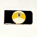 BRASS - Billiard Pool Cue Money Clip, 9-ball