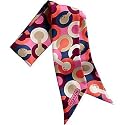 AUTHENTIC COACH MTI OP ART PONYTAIL SCARF 98596