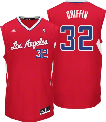 Blake Griffin Red adidas Revolution 30 NBA Replica Los Angeles Clippers Youth Jersey