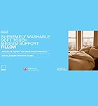 Perfect Supremely Washable Soft Touch Medium Support Pillow
