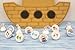 Noah's Ark Baby Shower Favor Stickers (324 Count)