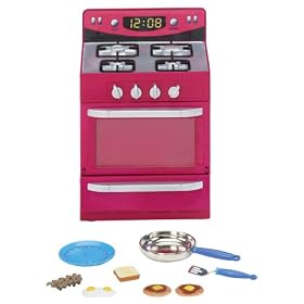 Kitchen Littles Electronic Deluxe Stove and Accessory by 
