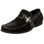 Rex for Robert Wayne Men's Kinney Moccasin,Black Suede,7 M US