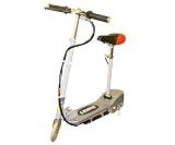 Kids Electric Scooter E Scooter E-scooter Silver 120W Motor 24V Rechargeable Battery Powered