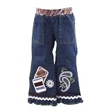 Boutique baby Toddler Flower Power Jeans by Pixyworld