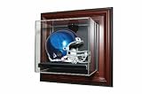 Philadelphia Eagles Mini helmet Case-Up Display, Mahogany - Autographed NFL Mini Helmets
