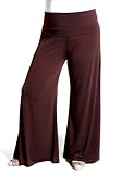 Sealed With A Kiss Designs Plus Size Perfect Palazzo Pants - Size 2X, Brown